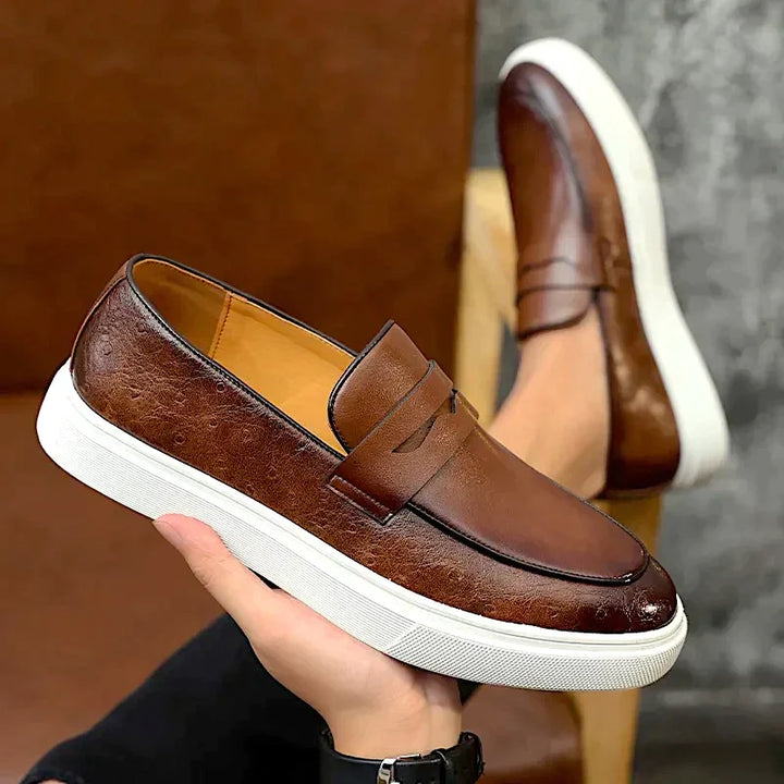 Drune Lässiger, Flacher Herren-Loafer