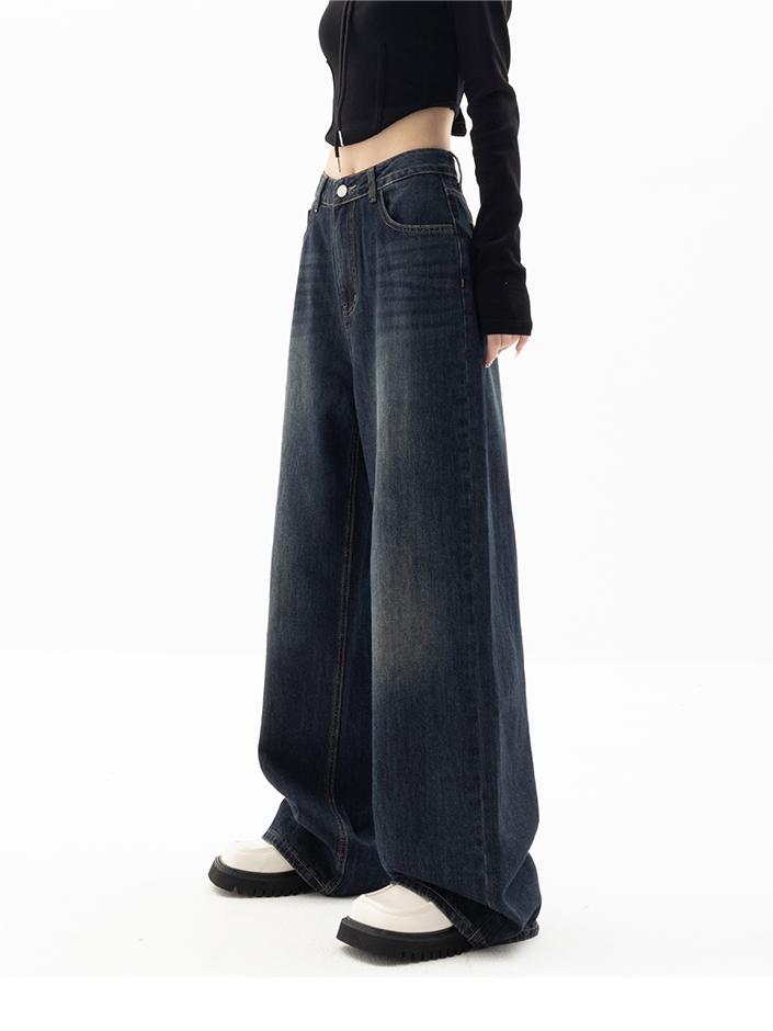 Drune | 90er Weinlese Baggy Boyfriend Jeans