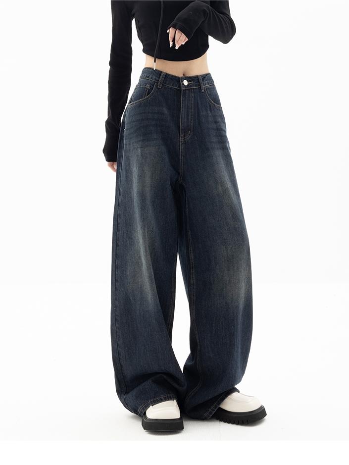 Drune | 90er Weinlese Baggy Boyfriend Jeans
