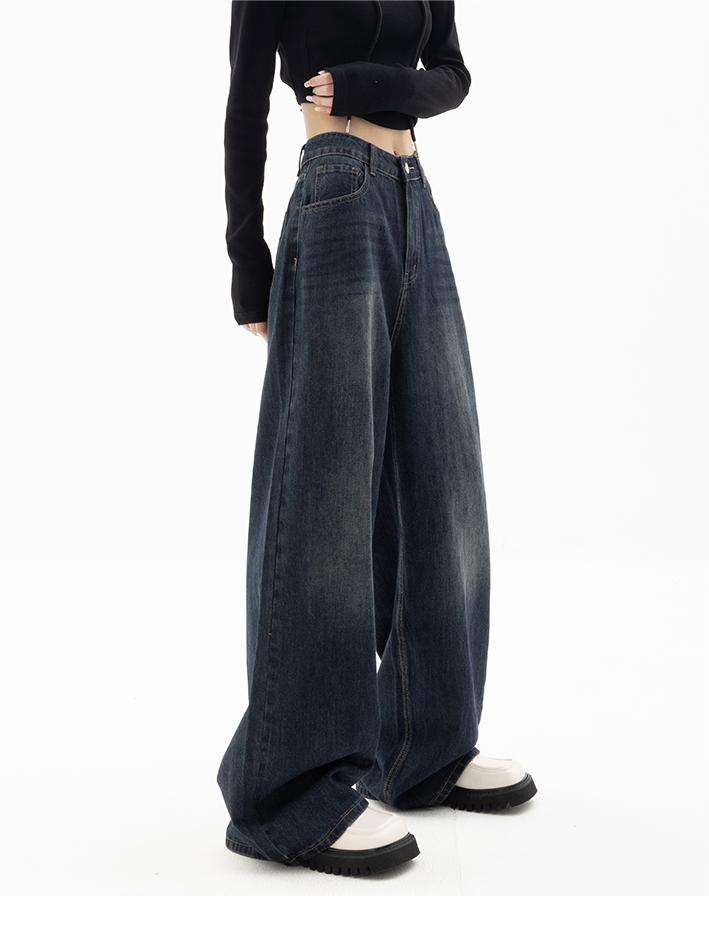 Drune | 90er Weinlese Baggy Boyfriend Jeans
