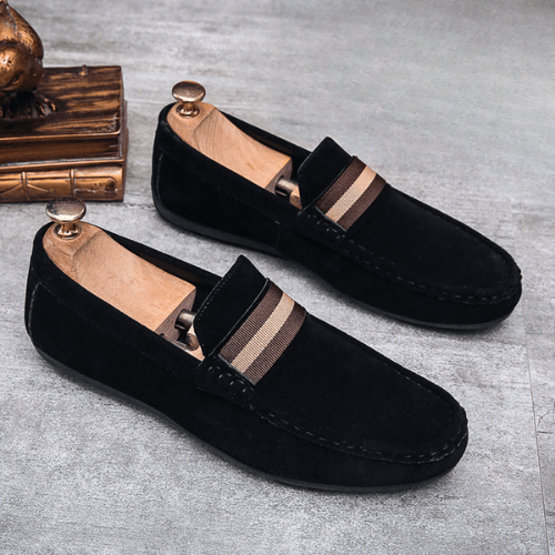 Drune | Slipper Herren Klassische Loafers Herren Luxus Verarbeitung Lässig & Formal