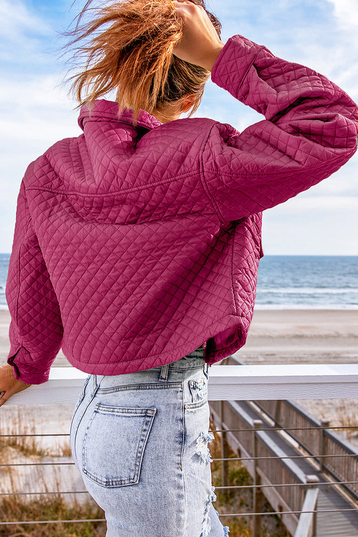 Drune | Dich Selbst Gekürzte Gesteppte Jacke