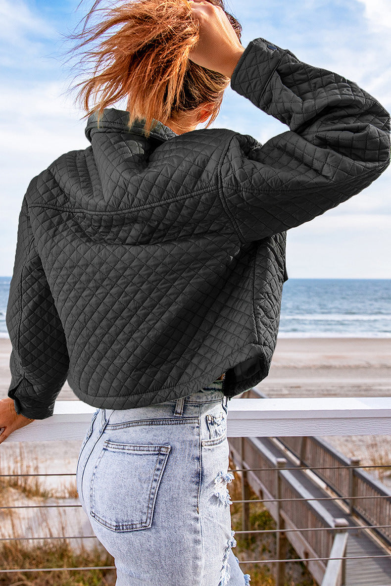 Drune | Dich Selbst Gekürzte Gesteppte Jacke