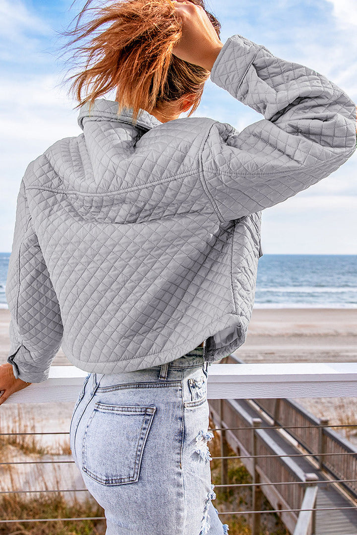 Drune | Dich Selbst Gekürzte Gesteppte Jacke