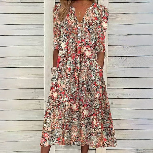 Drune | Blumenkleid für den frischen Frühling