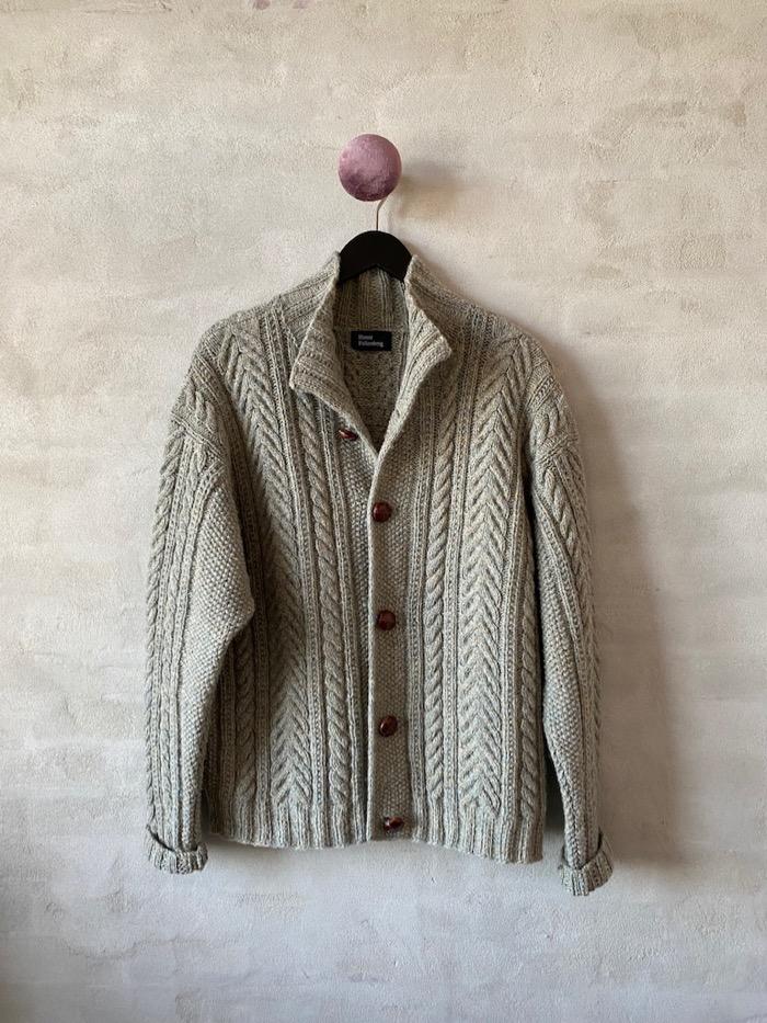 Drune | Eleganter Grauer Frühling Cardigan für Damen