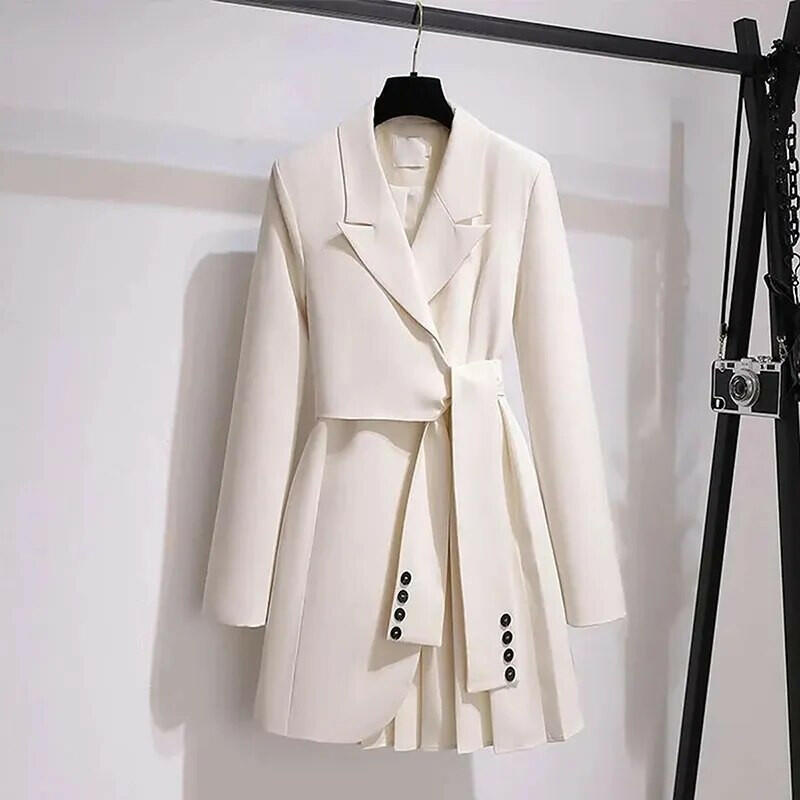 Drune | Eleganter Damen-Trenchcoat mit Gürtel