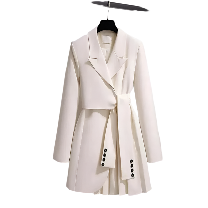 Drune | Eleganter Damen-Trenchcoat mit Gürtel