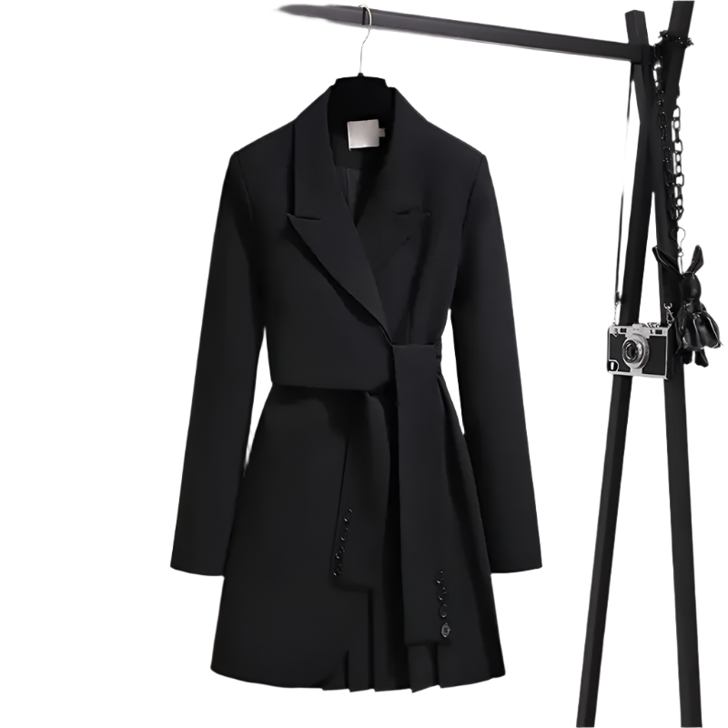 Drune | Eleganter Damen-Trenchcoat mit Gürtel