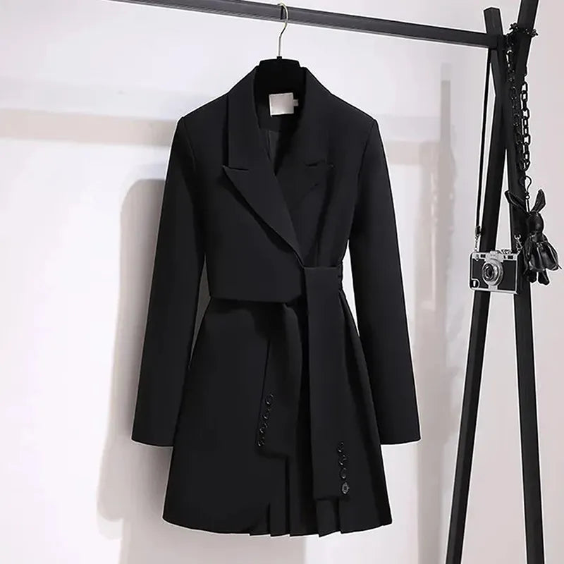 Drune | Eleganter Damen-Trenchcoat mit Gürtel
