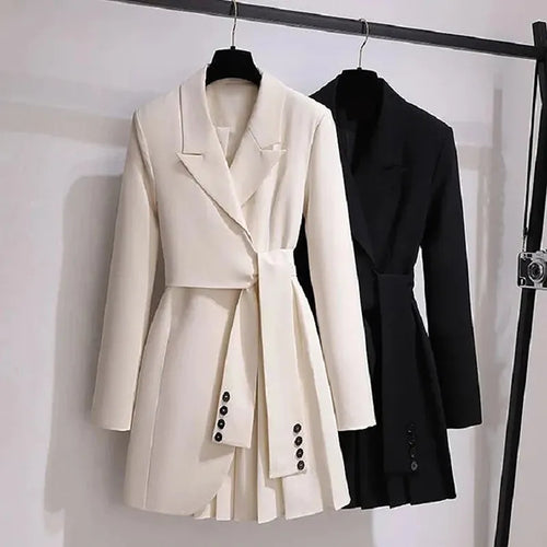 Drune | Eleganter Damen-Trenchcoat mit Gürtel