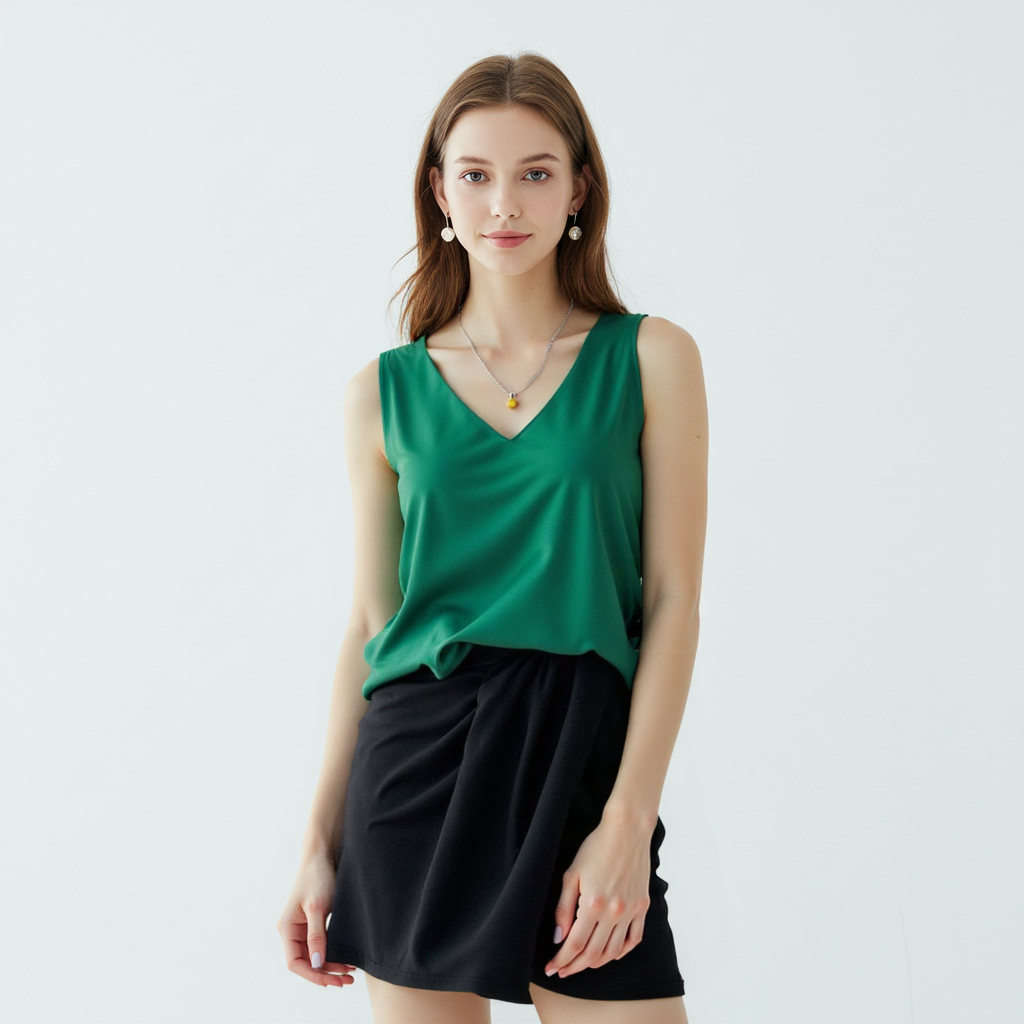 Drune | Seidig Weiches Tanktop für Damen
