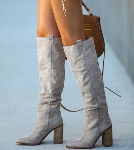 Drune | Bequeme Wildlederstiefel für Damen