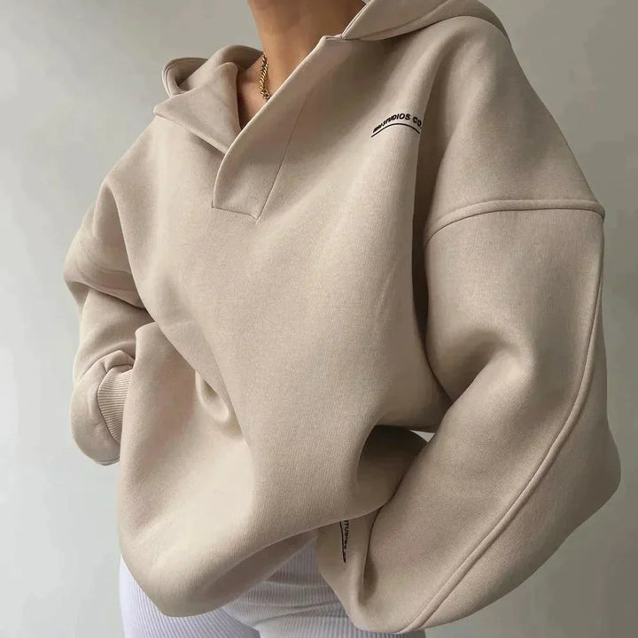 Drune | Trendy Oversized Damen Hoodie mit Kapuze
