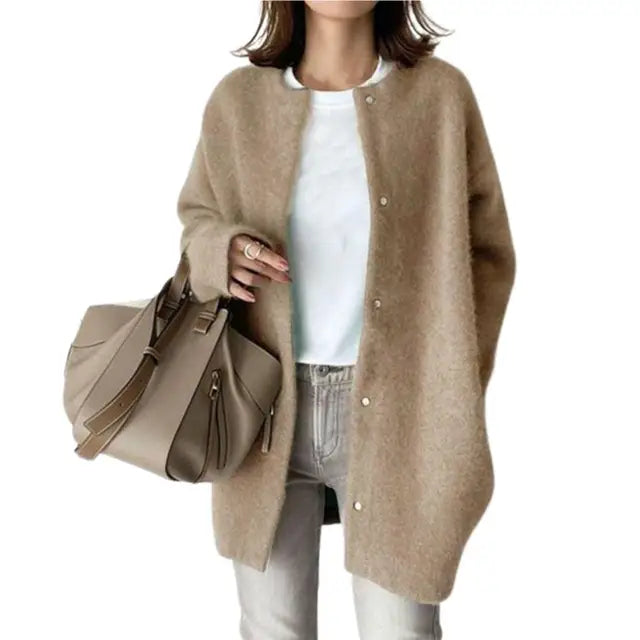 Drune | Retro Strick-Cardigan - Vintage-inspirierte gemütliche Schicht