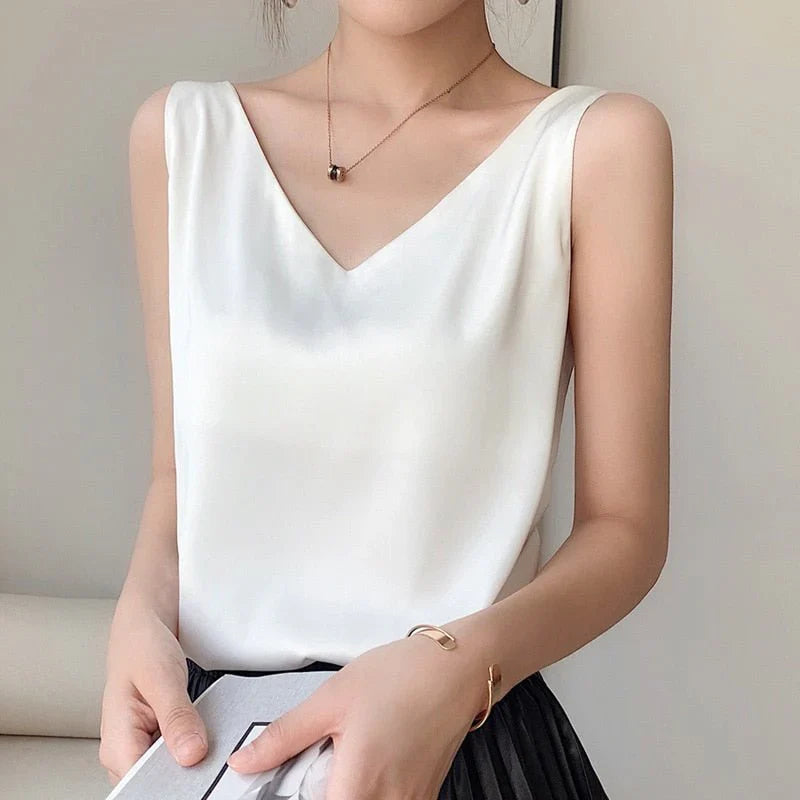 Drune | Seidig Weiches Tanktop Für Damen