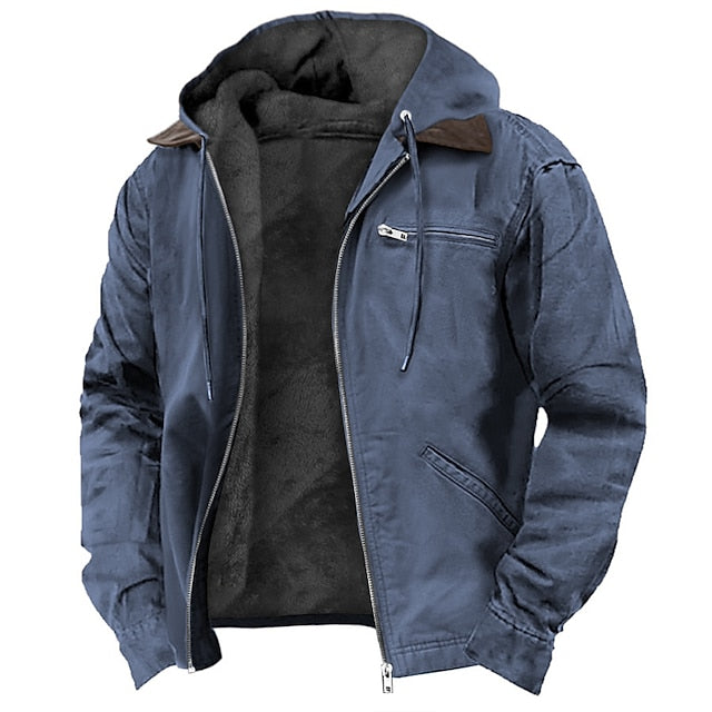 Funktionale Wasserdichte Outdoor Winterparka Jacke Mit Kapuze Polyester | Drune