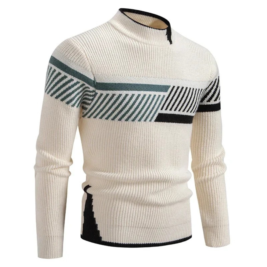 Drune | Stilvoll Geometrisches Pullover für Männer