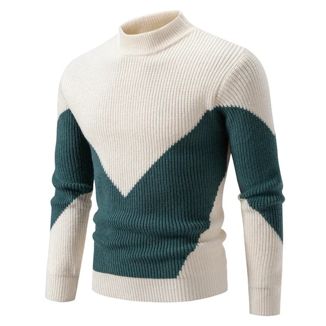 Drune | Stilvoll Geometrisches Pullover für Männer