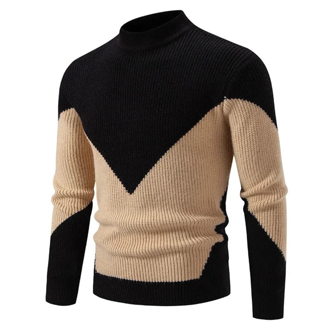 Drune | Stilvoll Geometrisches Pullover für Männer