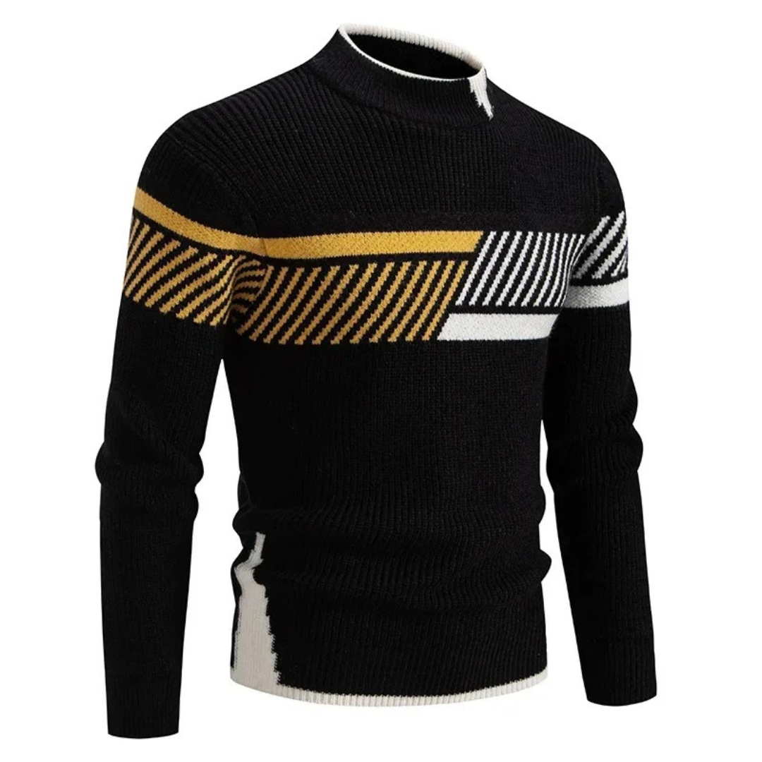 Drune | Stilvoll Geometrisches Pullover für Männer
