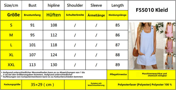 Drune | Gestreiftes Kleid mit Knopfleiste