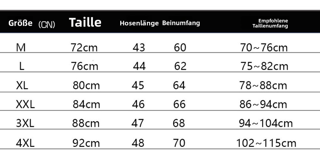 Drune | Doppellagige Sporthose in Übergröße