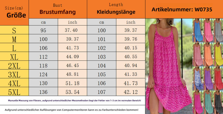Drune | Großes Pendel floral Hosenträger Weste Kleid