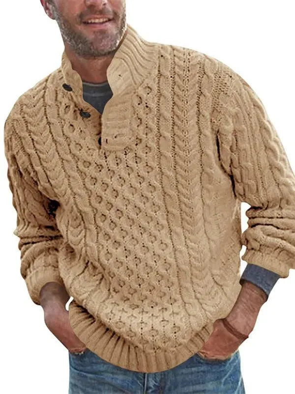 Drune | Collar Gestrickter Herrenpullover