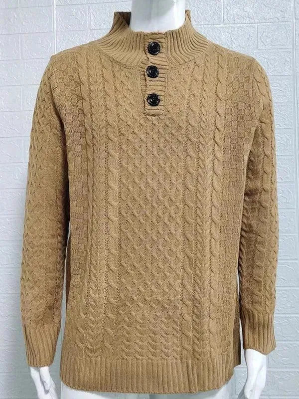 Drune | Collar Gestrickter Herrenpullover