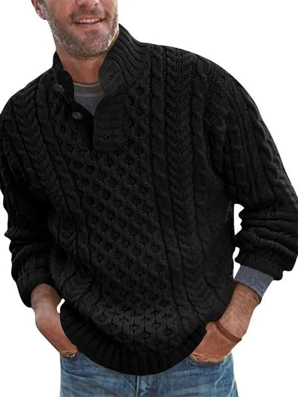 Drune | Collar Gestrickter Herrenpullover
