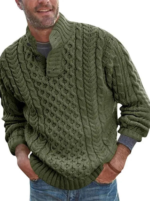 Drune | Collar Gestrickter Herrenpullover