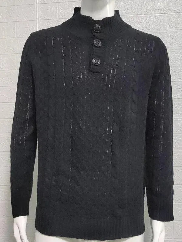 Drune | Collar Gestrickter Herrenpullover