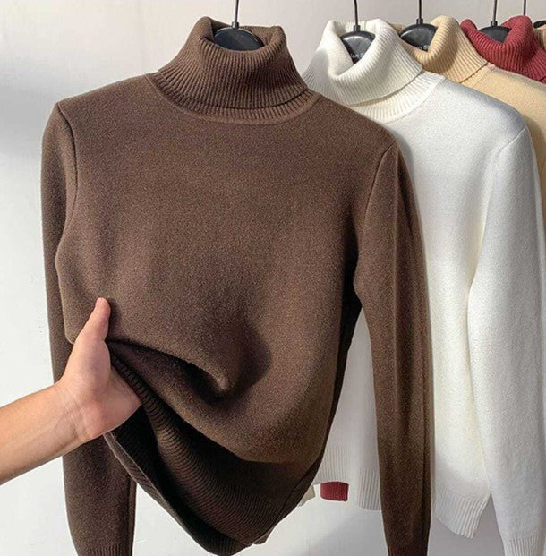 Drune | Rollkragenpullover - Weiches Fleece-Innenfutter - Warm & Stilvoll für Herbst & Winter