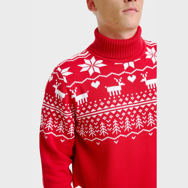 Drune | Der grönländische Weihnachtsrollkragenpullover - Herren