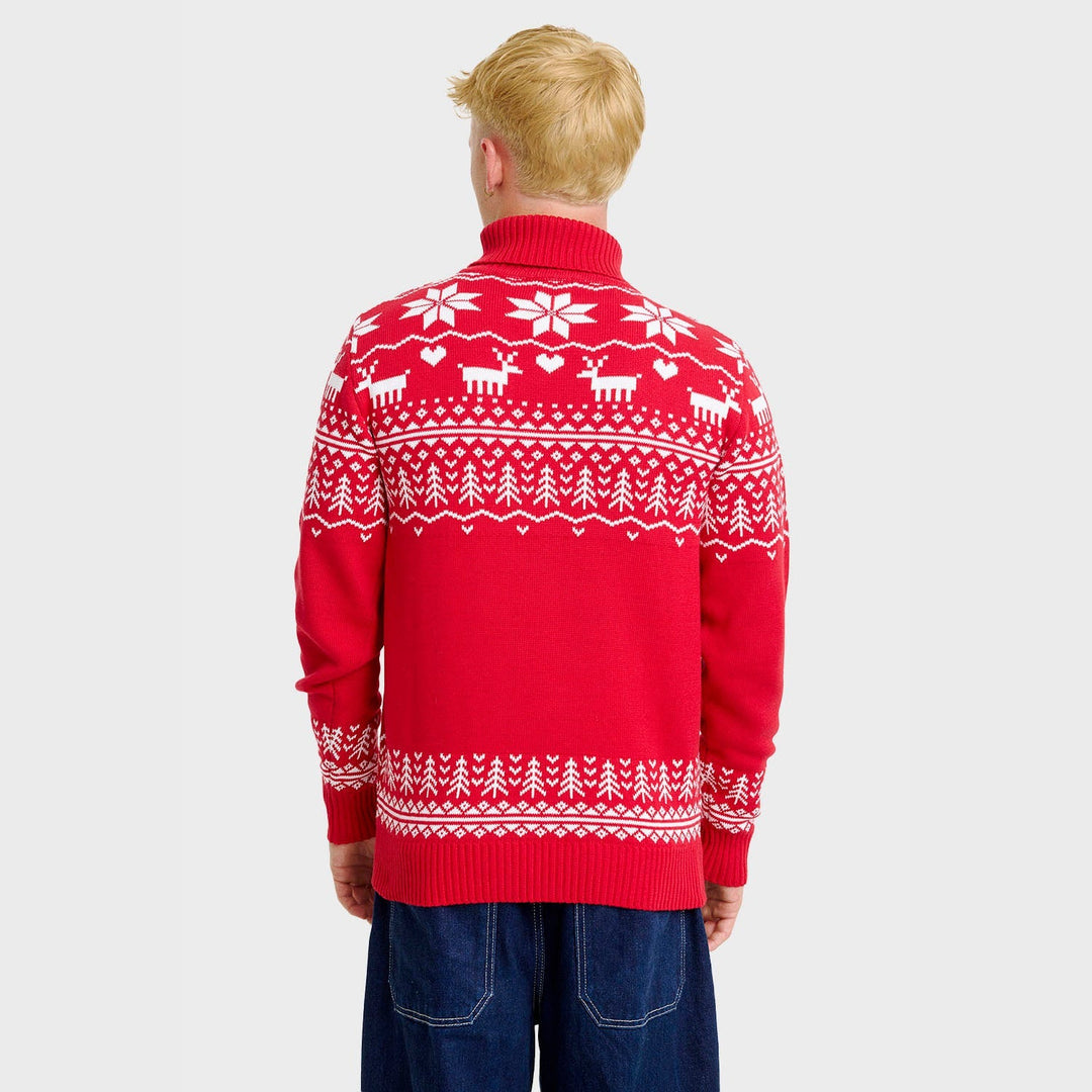 Drune | Der grönländische Weihnachtsrollkragenpullover - Herren