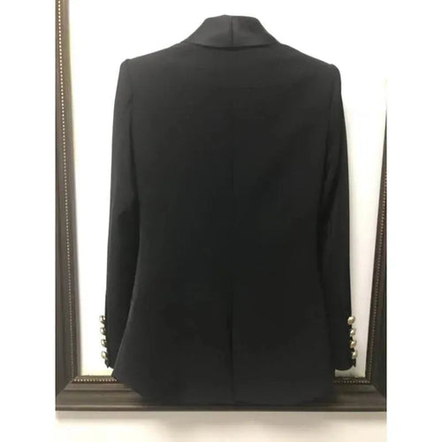 Drune | Smoking Blazer Jacke Damen - Lässig - Unifarben