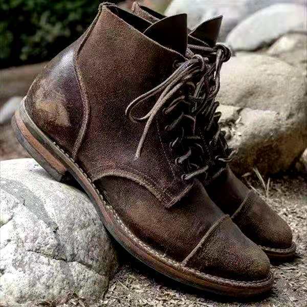 Drune | Retro Schnürstiefel für Männer