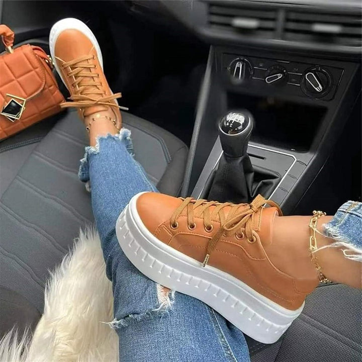 PlateauBoots Mit Schnürung Drune