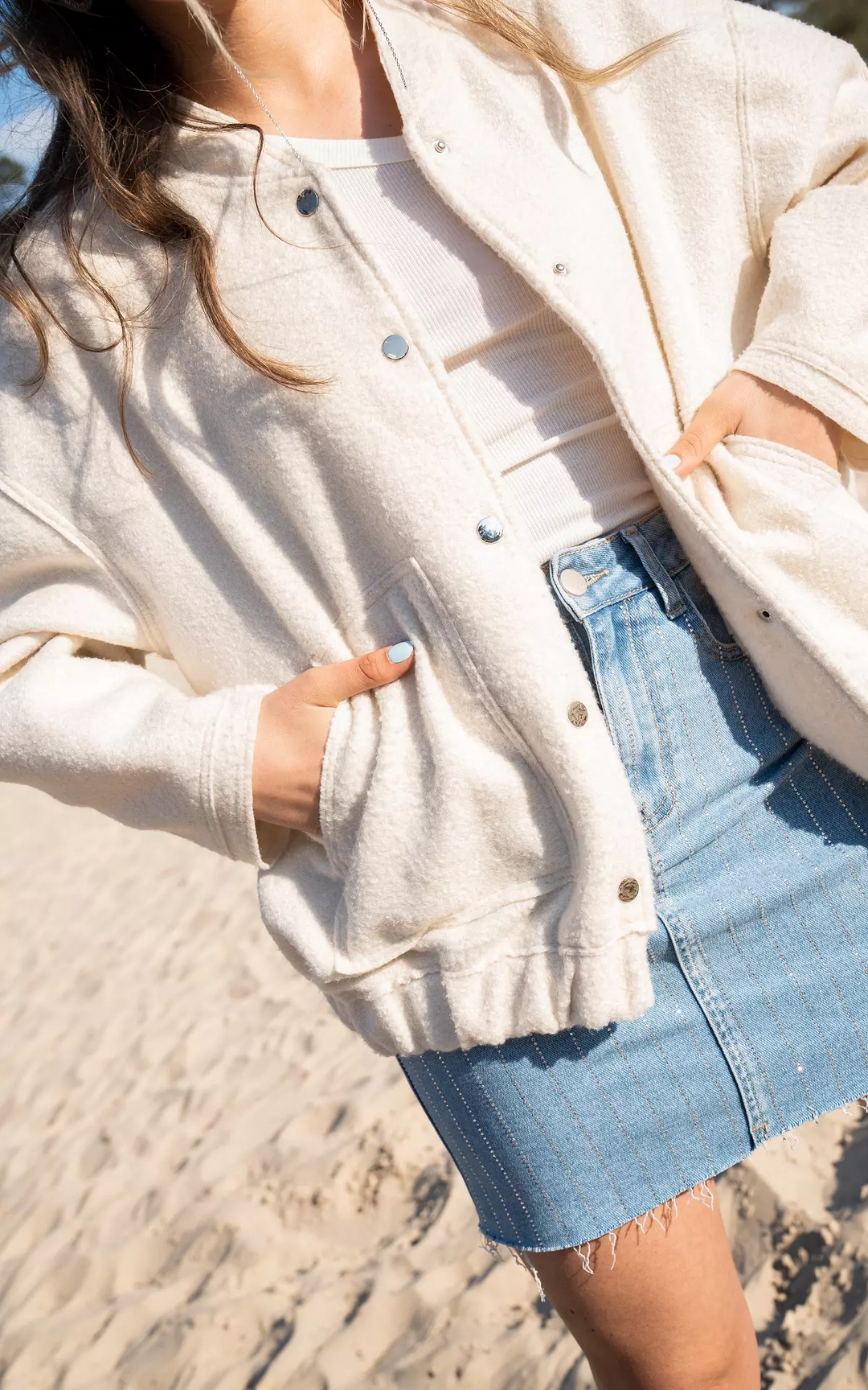 Drune | Oversized Bomberjacke für Damen