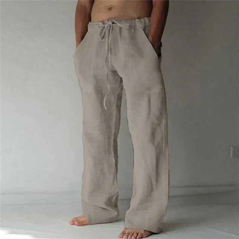 Drune | Lockere Leinenhose Für Herren