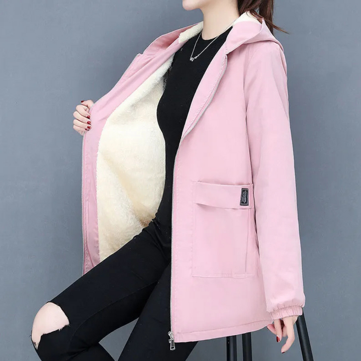 Drune | Winter Kapuzenjacke für Damen