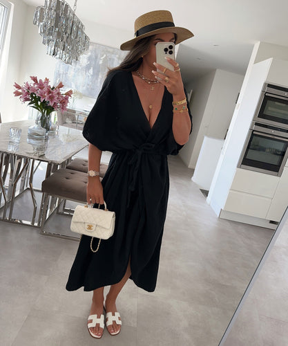 Drune Kimono Bliss Schwarz