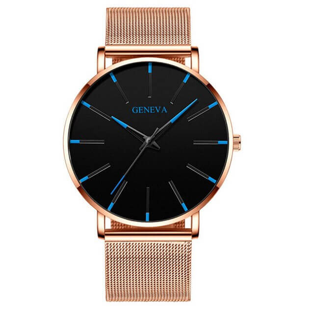Drune - Ultraflache Business-Uhr für Herren