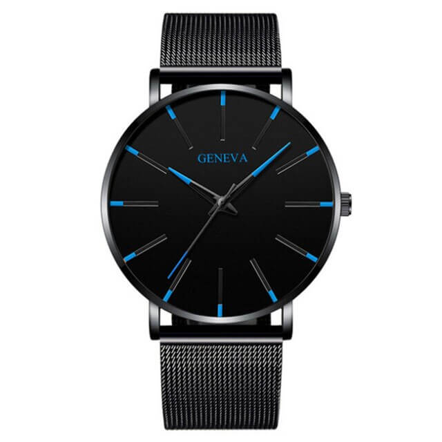 Drune - Ultraflache Business-Uhr für Herren