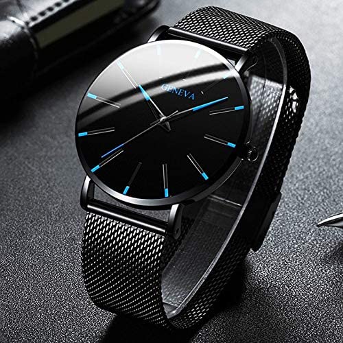 Drune - Ultraflache Business-Uhr für Herren