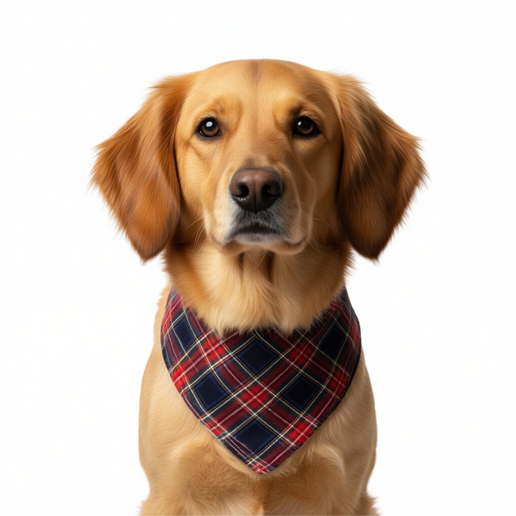 Drune | Weihnachtsrot Plaid Knopf-Front Familien Pyjama Sets