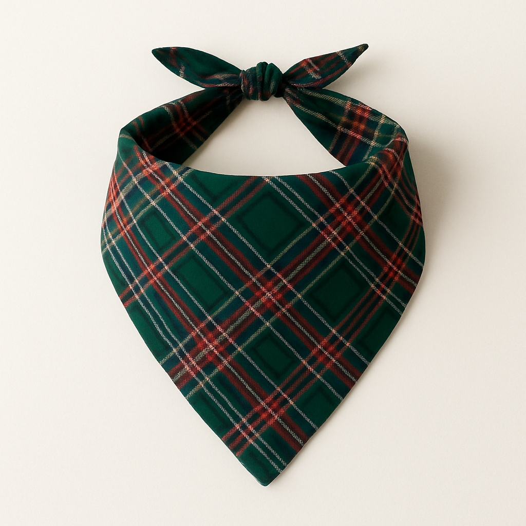 Drune | Familien-Weihnachten Plaid Knopf-Front-Pyjama-Sets