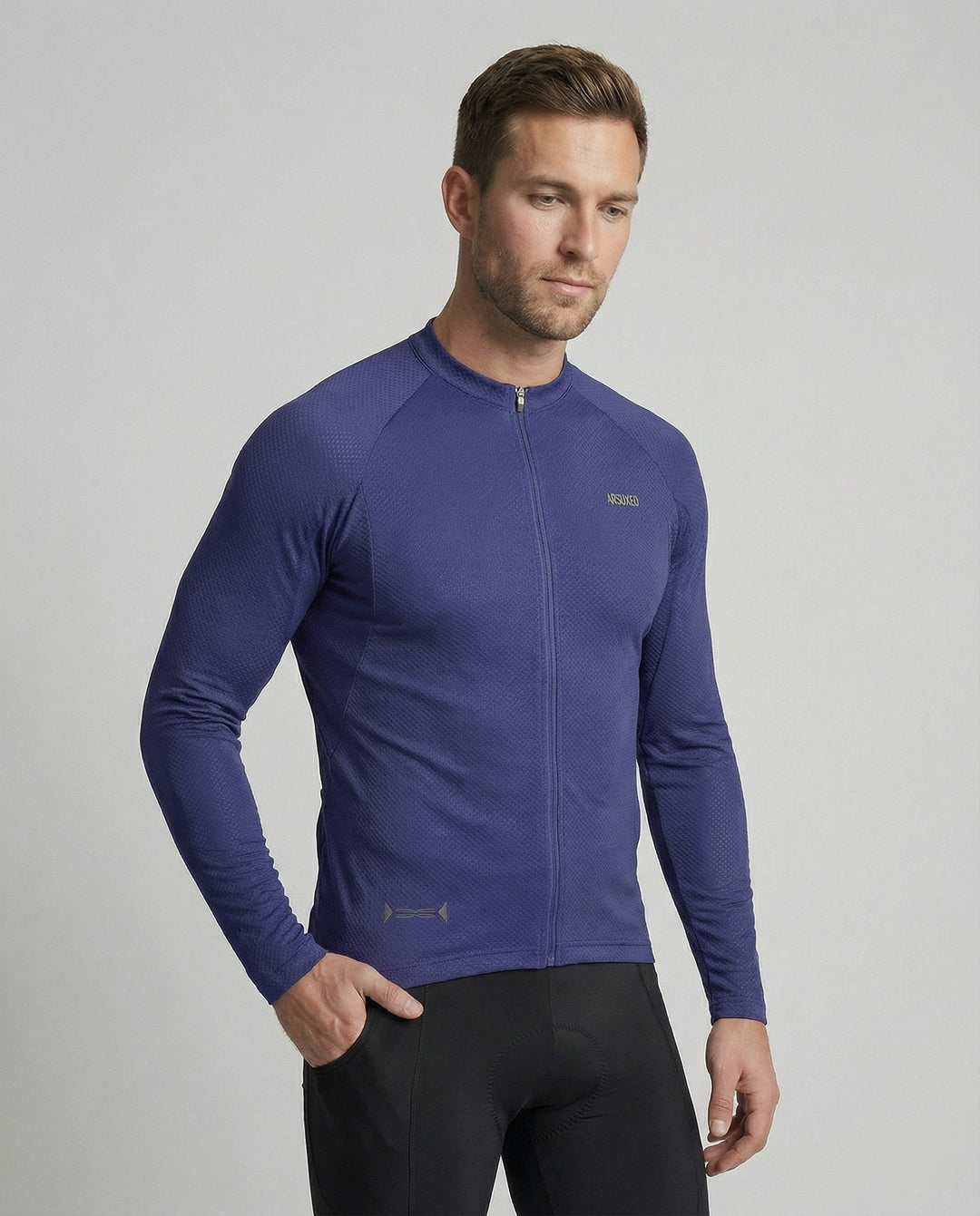 Fahrradtrikot Langarm Mit Rückentaschen Herren