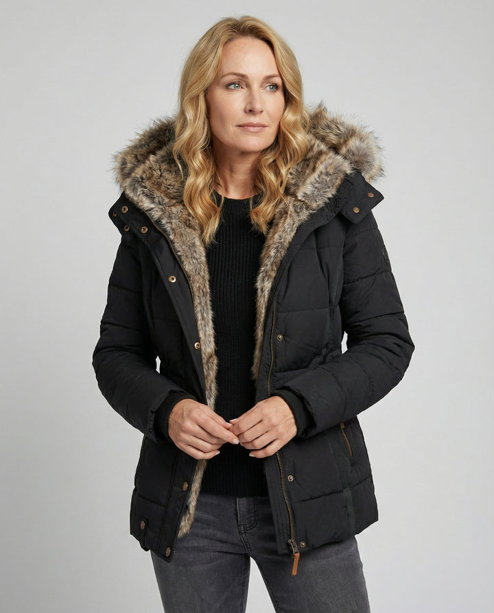 Drune | Warme wasserdichte Winterjacke mit Innenfutter und Kapuze
